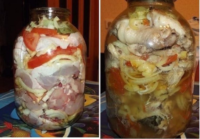 Курица В Банки Рецепт Фото